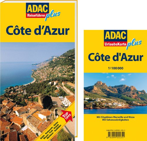 Produkt-Bild: ADAC Reisef&uuml;hrer plus Cote d'Azur: Mit extra Karte zum Herausnehmen: TopTipps: Hotels, Restaurants, G&auml;rten, Museen, Feste, Str&auml;nde, Altert&uuml;mer, Stadtbilder