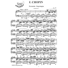 Chopin Fantasy-Impromptu Op. 66: Instantly download and print sheet music