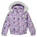 Girls' Tinkerbell Print Jacket - Purple