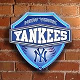 New York Yankees Neon Shield Wall Lamp