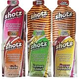 shotzショッツエナジージェル(カーボショッツ) おためし6味 (45g×6個)