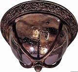 IMAGE OF Maxim Lighting 40469CDSE 2 Light Flush Outdoor Close to Ceiling