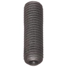 Black Oxide Alloy Steel Set Screw, Hex Socket Drive, Cup Point