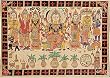 Madhubani Paintings Home Decor Organic Color Paper 21.5 x 30 inches