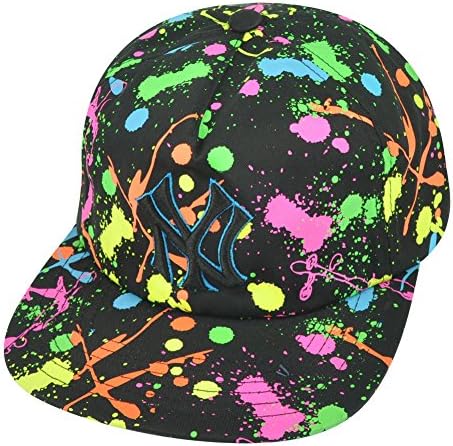 MLB American Needle New York Yankees Unicorn Splatter 5 Panel Snapback Hat Cap
