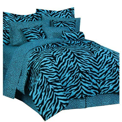 Turquoise and Black Bedding and Comforter Sets