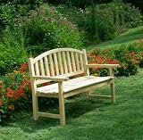 Outdoor Living : Free Shipping! Solid Cedar American-made 4 foot Monet Garden Bench