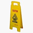 Rubbermaid Comm. 6112-77Y Wet Floor Sign
