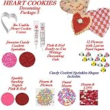 Heart Cakes Cookies - Do-It-Yourself Cookies Package 5 SAVE $3.17