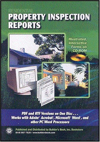Residential Property Inspection Reports CD-ROM - - CR610 - ISBN: 1889892378 - ISBN-13: 9781889892375