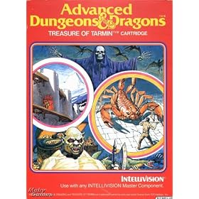 Advanced Dungeons and Dragons: The Treasure of Tarmin Cartridge Video Game (For the... by Mattel Electronics Intellivision