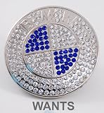 BMW Rhinestone Belt Buckle
