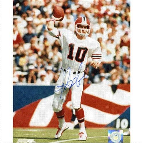 Steve Bartkowski Autographed Atlanta Falcons 8x10 Photo