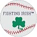 Fanmats Notre Dame Fighting Irish Baseball-Shaped Mat