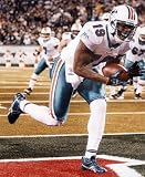 BRANDON MARSHALL MIAMI DOLPHINS 8X10 HIGH GLOSSY SPORTS ACTION PHOTO (P)