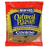 Nana's Oatmeal Raisin Cookie, 3.5-Ounces (Pack of 12)
