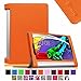 Fintie Lenovo Yoga Tablet 2 8 Folio Case Cover with Auto Sleep / Wake Feature (Only Fit Lenovo Yoga Tablet 2 8-Inch), Orange