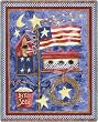 Flagpole Bird House Throw - 70 x 53 Blanket/Throw