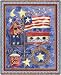 Flagpole Bird House Throw - 70 x 53 Blanket/Throw