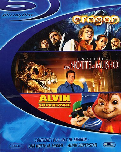 Eragon / Notte Al Museo / Alvin Superstar (3 Blu-Ray)