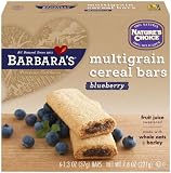 Barbara's Bakery Blueberry Multigrain (6-Count) Cereal Bars, 7.8-Ounce Boxes (Pack of 8)