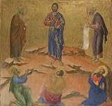 Oil Painting 'Duccio The Transfiguration ' Printing On Polyster Canvas , 20 X 21 Inch / 51 X 54 Cm ,the Best Dining Room Decor And Home Decor And Gifts Is This Beautiful Art Decorative Canvas Prints