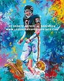 Dick Butkus - Wall Unframed Canvas Art Print - Chicago Bears