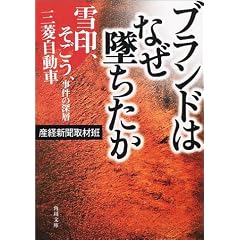 ブランドはなぜ墜ちたか―雪印、そごう、三菱自動車事件の深層 (角川文庫)