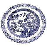 ChurchillChinaRoyalWessexBlueWillow12-InchChargerPlate/RoundPlatter