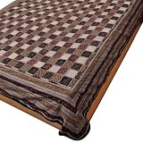 Day Bed Cover Cotton Bedspreads Cotton Block Printing Queen Size Spread ~ ShalinIndia