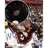 Patrick Roy Colorado Avalanche -Kissing Cup- 8x10 Autographed Photograph
