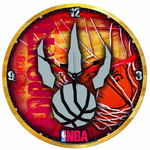NBA Toronto Raptors 18-Inch High Definition Clock