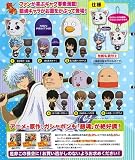 Gintama (Silver Soul) Face Mask mascot Key Chain Strap (Set of 6). Imported from Japan.