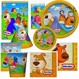 Little Tikes Party Pack - Kids Party Supply Set Enough for 8 People
