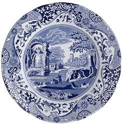 Spode Blue Italian Earthenware 8-Inch Salad Plate