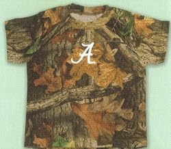 Collegiate Short Sleeve Realtree Camo Shirt