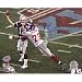 Steiner Sports NFL Osi Umenyiora Hitting Brady During Throw Autographed 8-by-10-Inch Photograph