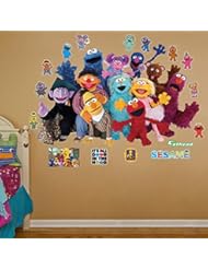 Home: Fathead Sesame Street Group Real Big Wall Decals - Fathead