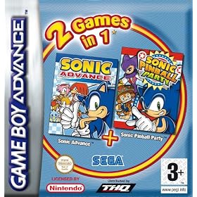 Combo Sonic Advance 1 + Sonic Pinball Party