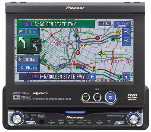 Pioneer AVIC-N2 - Navigation system with DVD player, LCD monitor and radio