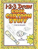 1-2-3 Draw Cool Cartoon Stuff (Barr, Steve, 1-2-3 Draw.)