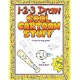 1-2-3 Draw Cool Cartoon Stuff (Barr, Steve, 1-2-3 Draw.) by Steve Barr