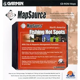 Garmin MapSource CD ROM (Fishing Hot Spots North America)