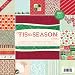 Die Cuts With A View Tis the Season Paper Stack, 12-Inch by 12-Inch, 180-Sheets