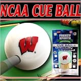 Wisconsin Badgers College Logo Pool Cue Ball