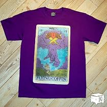 Flying Coffin Tarot T-Shirt