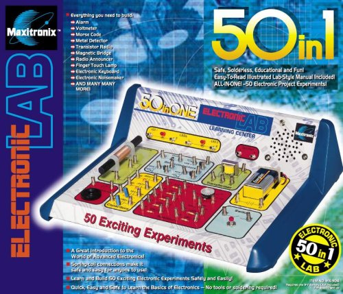 Childrens Toyshop  Toys : 50 in 1 Electronic Project Lab Kit