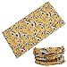 SmilerSmile 6pcs Assorted Seamless Outdoor Sport Bandanna Headwrap Scarf Wrap, 12 in 1 High Elastic Magic Headband & Collars Muffler Scarf Face Mask with UV Resistance, (Mix&Match A)