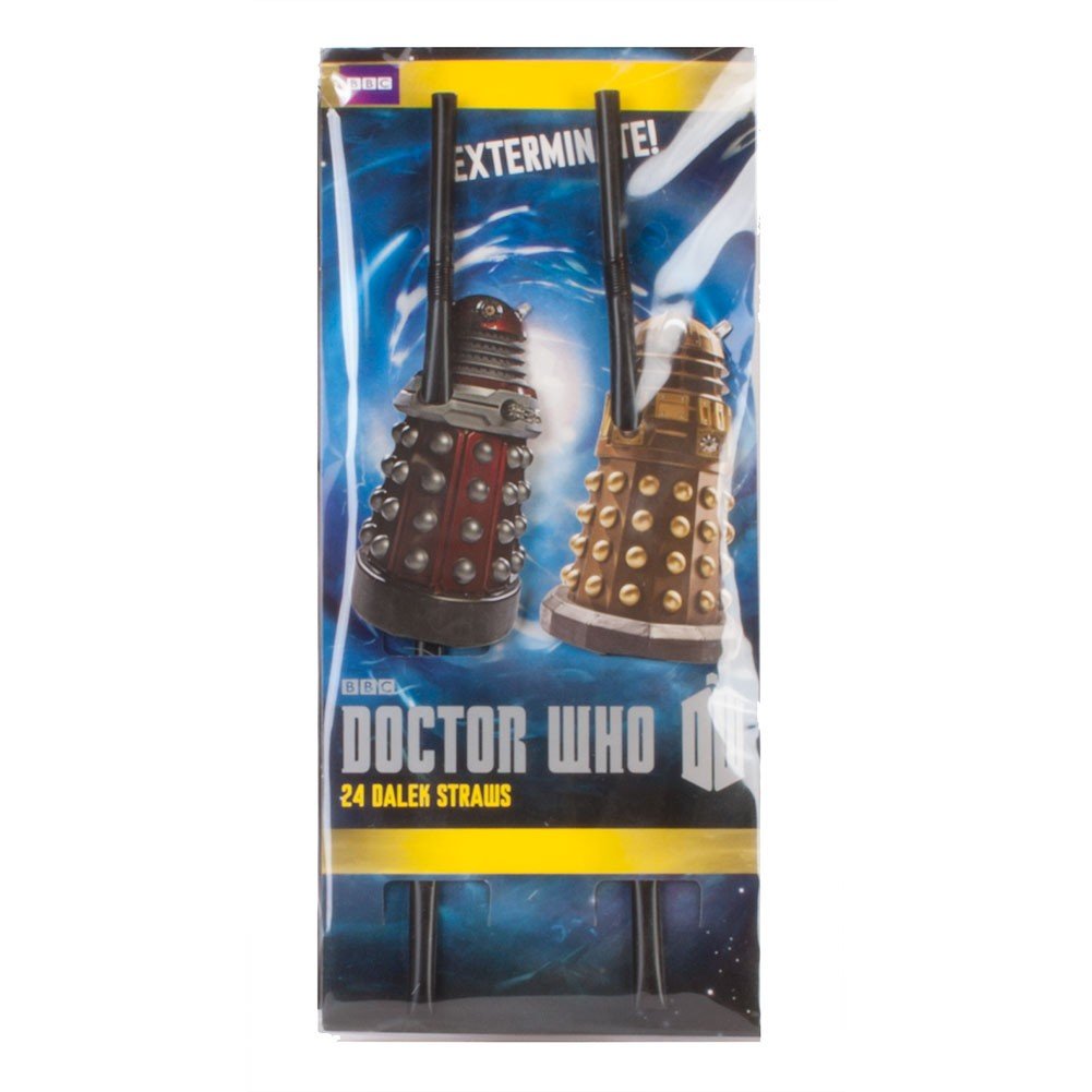 Doctor Who Dalek Straws