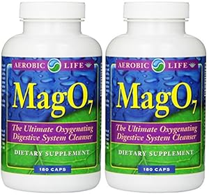Aerobic Life Mag 07 Oxygen Digestive System Cleanser Capsules (180-2 Pack)